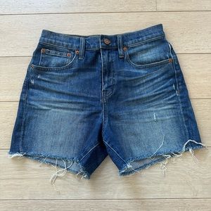 Madewell Denim High Rise Shorts